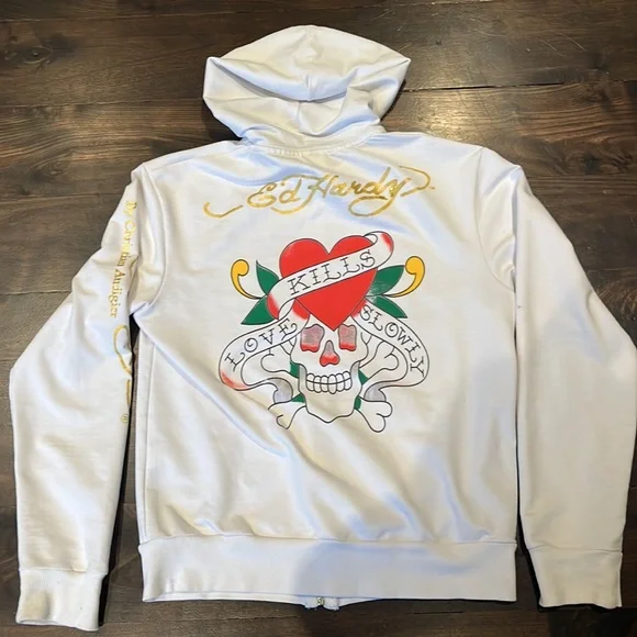 **ED HARDY ZIP UP** - Picture 2 of 4